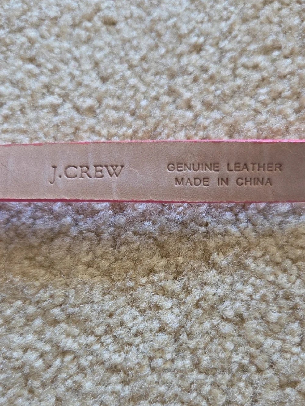 J. Crew Hot Pink Slim Leather Belt with Gold Buckle Sz M Preppy Neon Retro - Picture 2 of 14